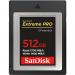 SanDisk 512GB Extreme Pro CFexpress Memory Card Type B Up to 1700Mbs Read Speed Up to 1400Mbs Write Speed 