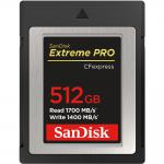 SanDisk 512GB Extreme Pro CFexpress Memory Card Type B Up to 1700Mbs Read Speed Up to 1400Mbs Write Speed 8SDCFE512GGN4NN