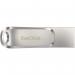 SanDisk Ultra Dual Drive Luxe 128GB USB C USB A Stainless Steel Flash Drive 8SDDDC4128GG46