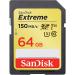 SanDisk 64GB Extreme Memory Card 8SDSDXV6064G