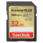 SanDisk 32GB Extreme PLUS Class 10 SDHC Memory Card 8SDSDXWT032GGNC