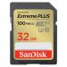 SanDisk 32GB Extreme PLUS Class 10 SDHC Memory Card 8SDSDXWT032GGNC