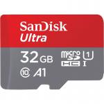 SanDisk 32GB Ultra A1 120MBs MicroSDXC and Adapter 8SDSQUA4032GGN6IA