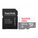 SanDisk 64GB Ultra Light Class 10 100MBs MicroSDXC Memory Card and Adapter 8SDSQUNR064G