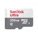 SanDisk 256GB Ultra Class 10 MicroSDXC Memory Card and Adapter 8SDSQUNR256GGN6
