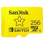 SanDisk 256GB Nintendo CL10 UHS1 MicroSDXC Memory Card 8SDSQXAO256GGNCZN