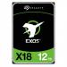 Seagate Exos Enterprise X18 12TB SATA 3.5 Inch 7200RPM Internal Hard Drive 