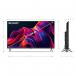 Sharp 4T-C43GM6245KS 43 Inch 3840 x 2160 Pixels 4K Ultra HD HDMI USB QLED TIVO Smart TV 8SH10449822
