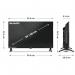 Sharp HD2225K 24 Inch HD Ready HDMI USB Roku Smart TV 8SH10472070
