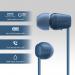 Sony WI-C100 Wireless Blue Neckband Earphones