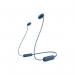 Sony WI-C100 Wireless Blue Neckband Earphones 8SO10365067