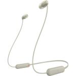 Sony WI-C100 Headset Wireless In-ear Calls Music Bluetooth Beige 8SO10365068