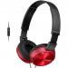 Sony MDR-ZX310 Wired 3.5mm Jack Red Folding Headphones 8SO10391071