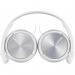 Sony MDR-ZX310AP Wired 3.5mm Connector White Folding Headphones 8SO10391072