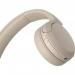 Sony WH-CH520 Headset Wireless Head-band Calls Music USB Type-C Bluetooth Beige 8SO10391086