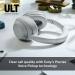 Sony ULT Power Sound White Bluetooth Wireless Headphones 8SO10436785