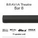 Sony HTA8000 BRAVIA Theatre Bar 8 Dolby Atmos Soundbar 8SO10442417
