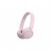 A vibrant pink color shines on these Sony WH-CH520 Wireless Bluetooth Headphones. The sleek design showcases the Sony logo and comfortable ear pads. Bluetooth technology allows for wireless music listening.