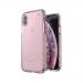 Pres Clear Pink Glitter iPhone X XS Case