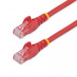 StarTech 100ft CAT6 UTP Red Snagless Gigabit Ethernet Cable ETL Verified 8ST10011620