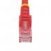 StarTech 100ft CAT6 UTP Red Snagless Gigabit Ethernet Cable ETL Verified 8ST10011620