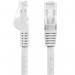 StarTech 100ft White Snagless Cat6 UTP Patch Cable - ETL Verified 8ST10011621