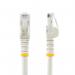 StarTech 50ft CAT6 Gigabit Ethernet RJ45 UTP Patch Cable White ETL Verified 8ST10011638