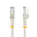 StarTech.com 50ft CAT6 Gigabit Ethernet RJ45 UTP Patch Cable White ETL Verified 8ST10011638