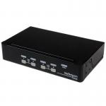 StarTech 4 Port 1U Rackmount USB KVM Switch with OSD 8ST10011660