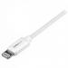 StarTech 1m USB to Lightning Apple MFi Certified Charging Cable White 