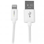 StarTech 1m USB to Lightning Apple MFi Certified Charging Cable White 8ST10022555