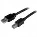 StarTech 15m Active USB 2.0 A to B Cable Black 