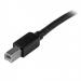 StarTech 15m Active USB 2.0 A to B Cable Black 