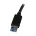 StarTech.com USB 3.0 to Dual Port Gigabit Ethernet Adapter NIC with USB Port 8ST10023161