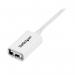 StarTech 1m White USB 2.0 Extension Cable 8ST10023924