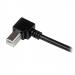 StarTech 2m USB 2.0 A to Right Angle B Black Cable