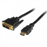 StarTech 0.5m HDMI to DVI-D Black Cable