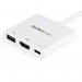 StarTech USB-C 4K HDMI White Multiport Adapter - 60W Power Delivery 8ST10103316