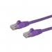 StarTech 10m Cat5e Ethernet Purple Patch Cable with Snagless RJ45 Connectors 8ST10157978