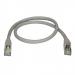 StarTech 0.5m Cat6a Ethernet STP Grey Cable