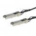 StarTech MSA Uncoded Compatible 0.5m 10G SFP+ to SFP+ Direct Attach Breakout Twinax Cable 8ST10186411