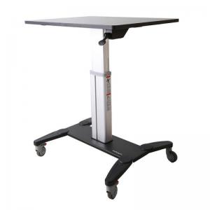 StarTech Mobile Standing Desk - Portable Sit Stand Ergonomic Height