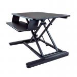 StarTech Sit Stand Desk Converter with Keyboard Tray - Large 35 Inch x 21 Inch Surface 8ST10186993