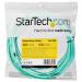 StarTech 7m LC UPC to LC UPC OM4 Aqua Multimode Fibre Optic Cable 8ST10270125