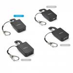 StarTech Compact 4K 30Hz USB C to HDMI Keychain Adapter