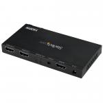 StarTech.com 2-Port HDMI 4K 60Hz UHD 2.0 Audio Video Splitter with Scaler and Audio Extractor 8ST10296556