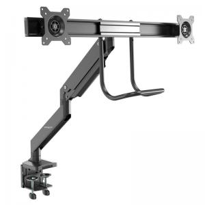 StarTech Desk Mount Crossbar Handle Dual Monitor Arm for up to 32 Inch