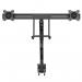 StarTech 17 to 32 Inch Display Desk Mount Dual Monitor Arm with USB and Audio 8ST10301131