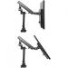 34in Display Pole Desk Mount Monitor Arm