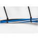 8in Black Cable Zip Ties UL TAA 100 Pack